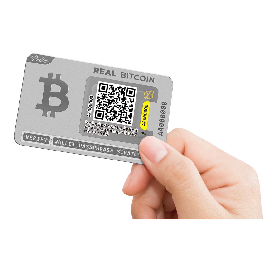 Крипто-кошелек аппаратный Ballet REAL Series Bitcoin с поддержкой NFT (B07YL1R8QX) - фото 4