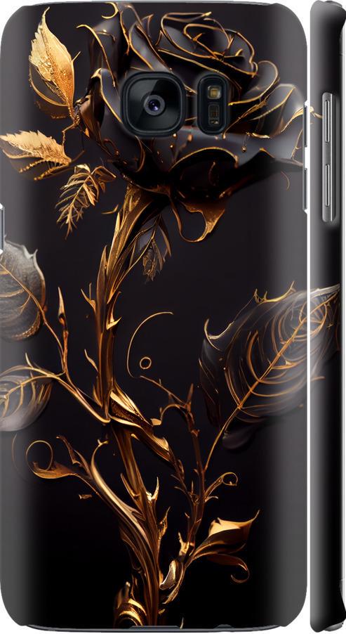 Чехол на Samsung Galaxy S7 Edge G935F Роза 3 (5552m-257-42517)