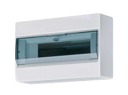 Щит навесной Hager Cosmos 10 модулей Дымчатый (VD110TD)