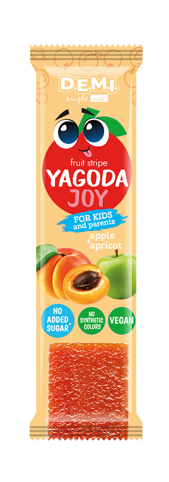 Пастила фруктова Yagoda Joy Абрикос 15 г (2603674580)