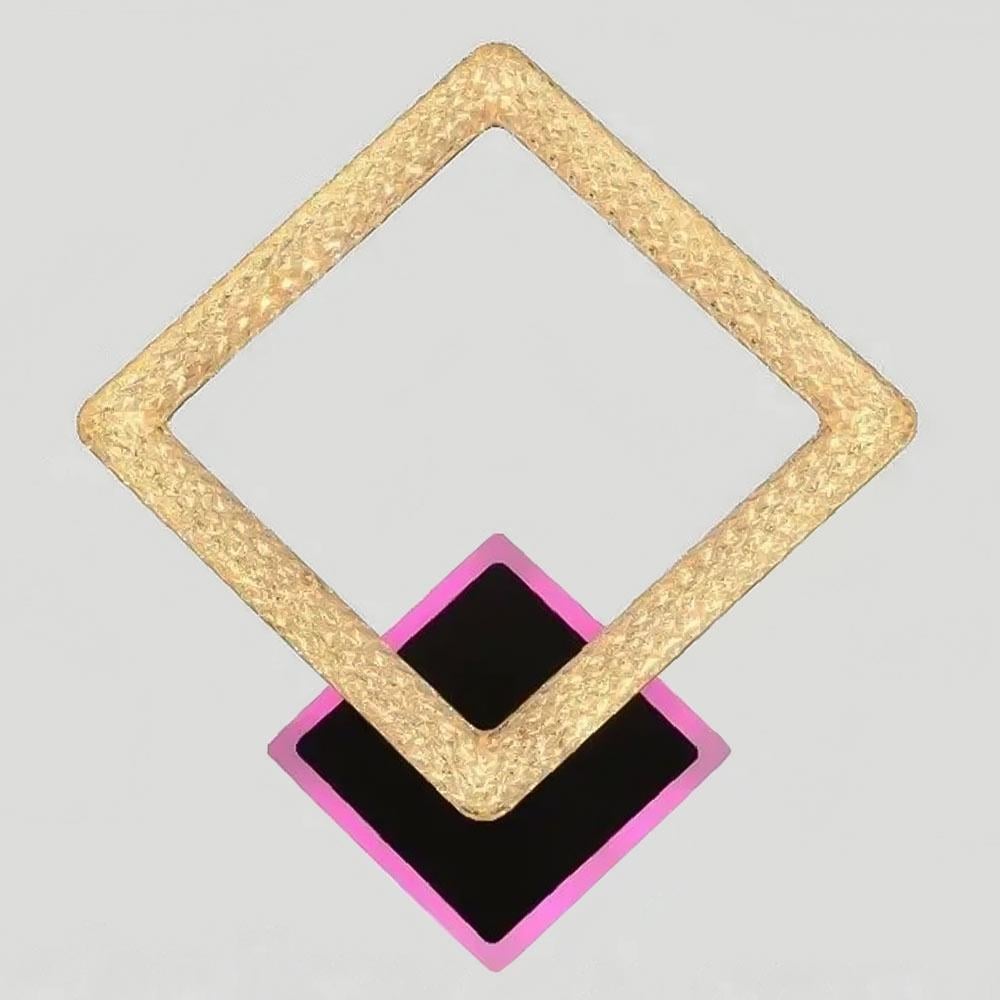 Светильник настенный светодиодный Light House SC-19138/1W WH/PK/BU/PL 32W/10W 360х420х100 мм Белый/Черный