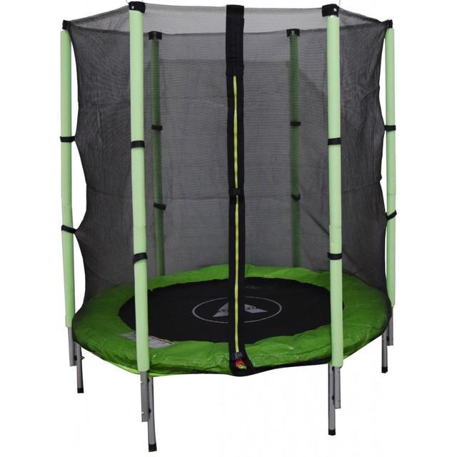 Батут дитячий Atleto кімнатний з сіткою 140 см Зелений (21000402) - фото 17 Батут дитячий Atleto кімнатний з сіткою 140 см Зелений (21000402) - фото 17