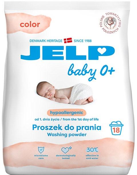 Средство моющее гипоаллергенное JELP Baby 0+ для стирки цветного 1,35 кг 18 циклов стирки (21432)