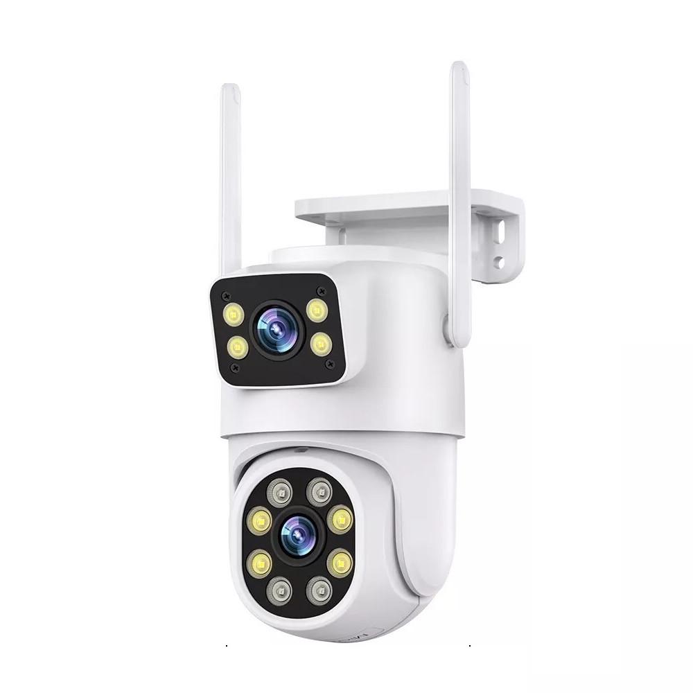 Камера видеонаблюдения RIAS PTZ-A30 IP iCSee APP Wi-Fi 2 объектива 4MP/4MP уличная с удаленным доступом (2685926271) Камера видеонаблюдения RIAS PTZ-A30 IP iCSee APP Wi-Fi 2 объектива 4MP/4MP уличная с удаленным доступом (2685926271)