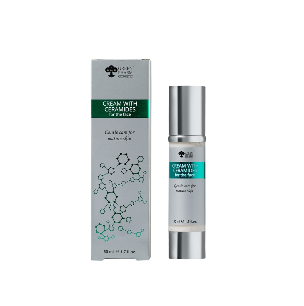Крем для обличчя з церамідами Green Pharm Cosmetic Cream With Ceramides 50 мл