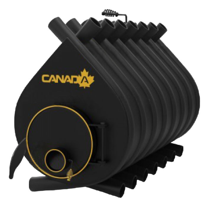 Булерьян классический Canada Classic О4 отдельностоящий стальной Черный (102-15-CAN-K04-00)