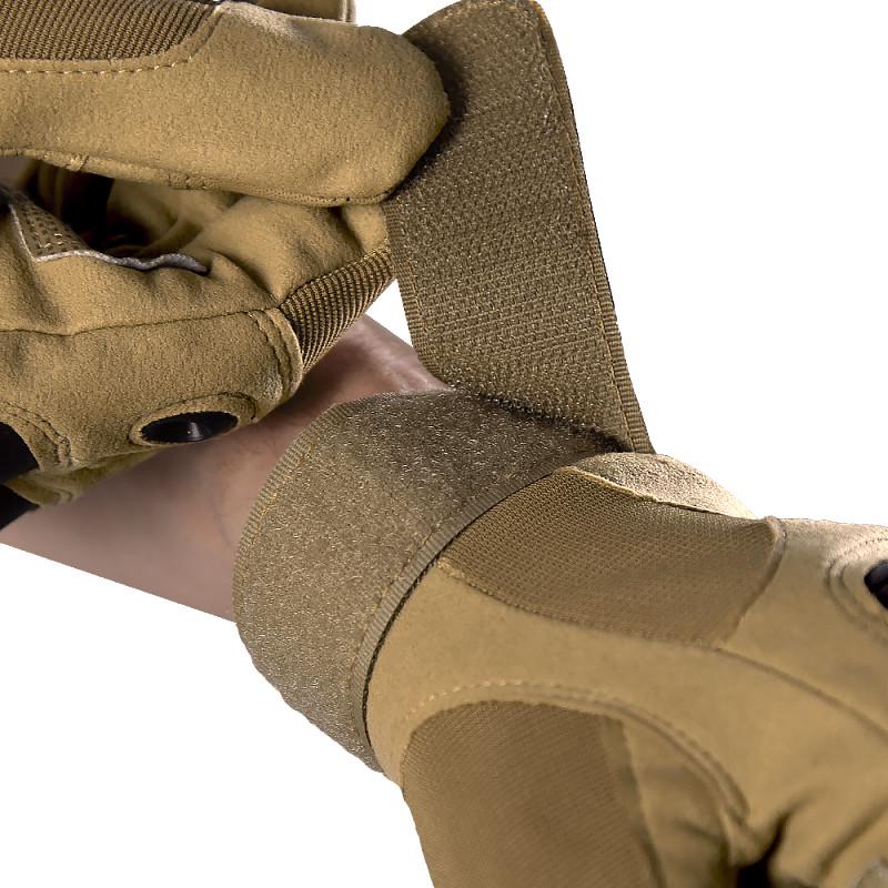 Перчатки Lesko E001 Sand полнопалые M - фото 2