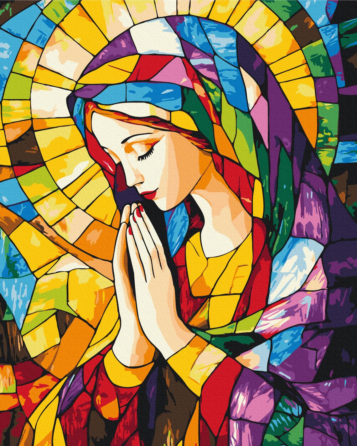 Картина по номерам Brushme Молитва света 40x50 см (BS54327)