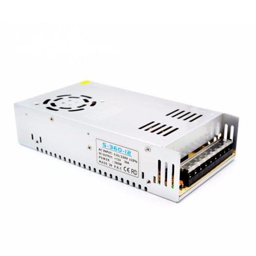 Блок питания перфорированный CCTV 12В 30А 360W для LED-лент (c2007883)
