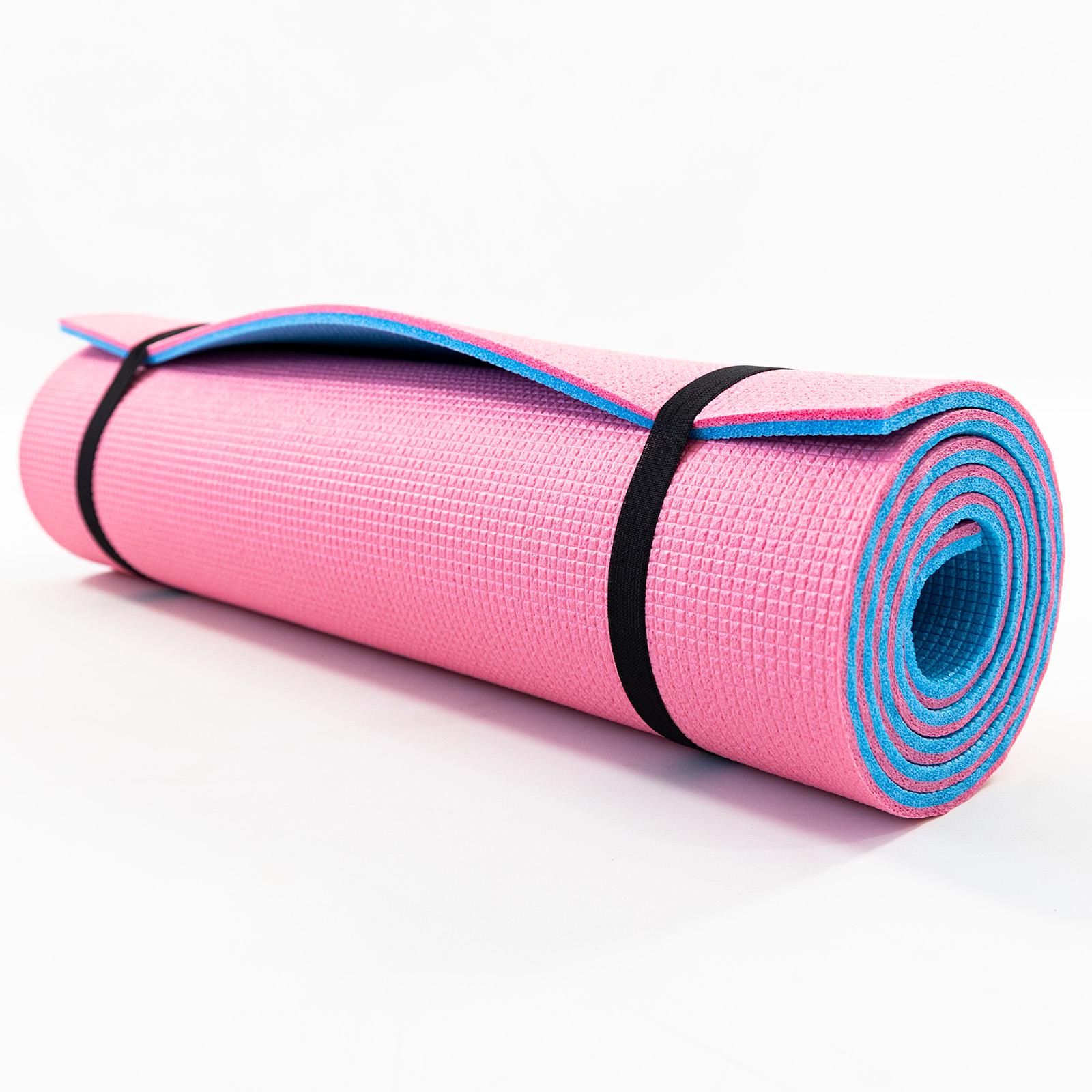 Килимок для йоги та чохол OSPORT n-0008 Спорт 8 мм Рожевий/Блакитний (21442) - фото 4 Килимок для йоги та чохол OSPORT n-0008 Спорт 8 мм Рожевий/Блакитний (21442) - фото 4