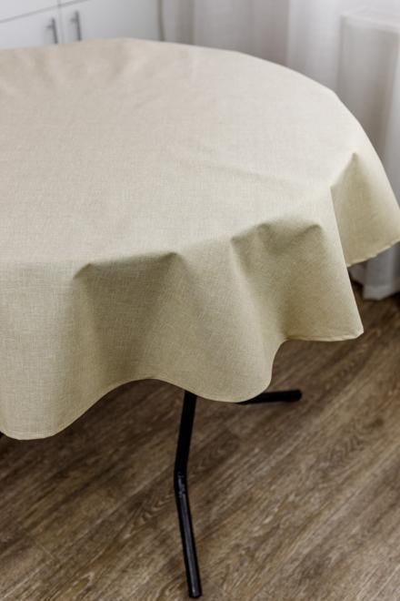 Скатерть Simfoni Натюрель d 136 см (33611)