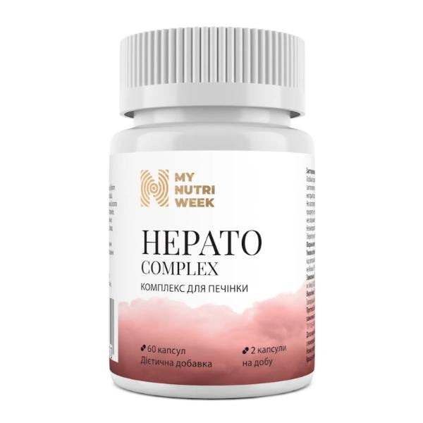 Комплекс для профилактики печени My Nutri Week Hepato Complex 60 капс. (000027845)