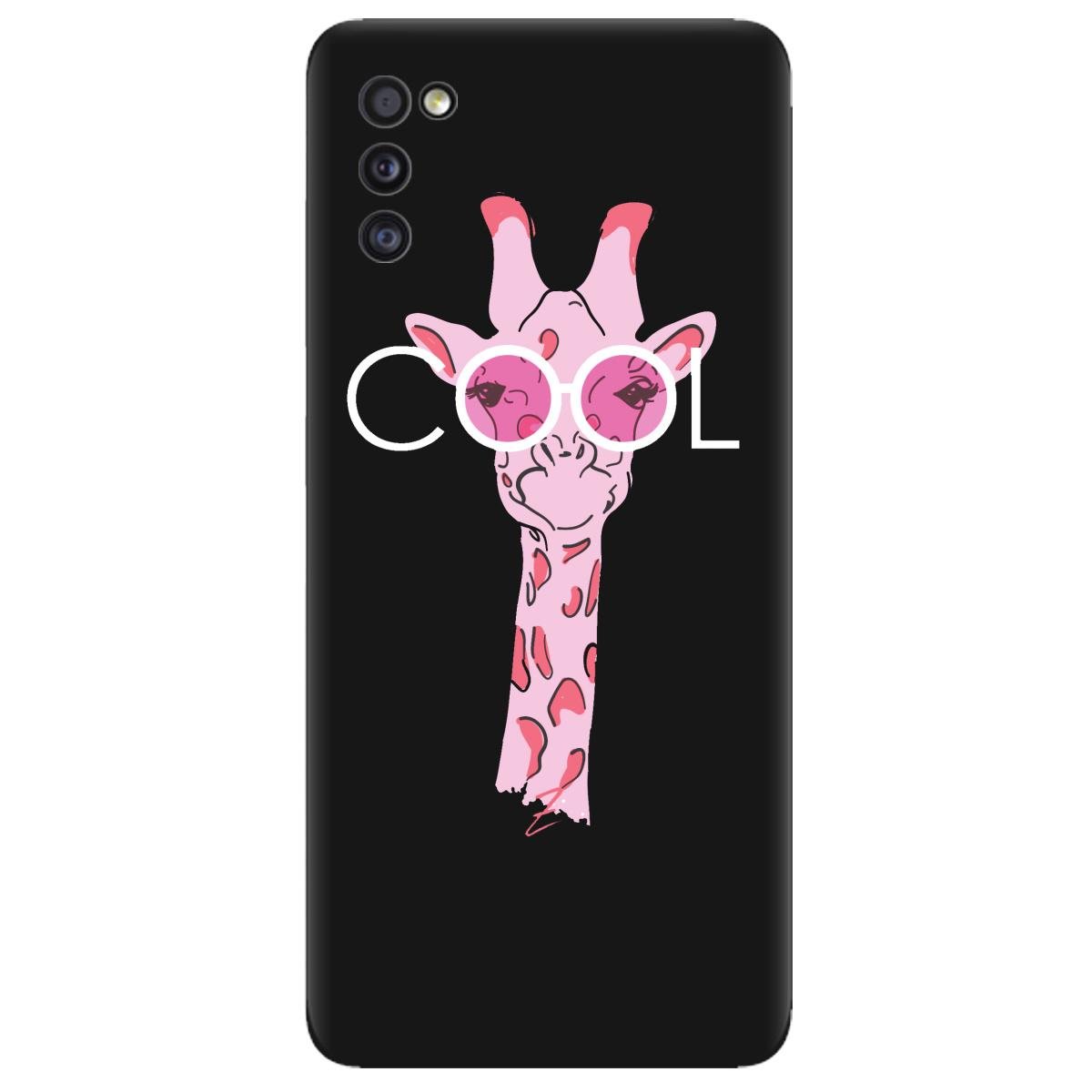 Силиконовый чехол Zorrov для Samsung Galaxy A41 - Cool giraffe (14120050197089106) - фото 1