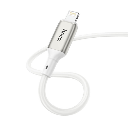 Кабель Hoco Lightning Howdy charging data cable X66 1 м 2,4 A White (546430) Кабель Hoco Lightning Howdy charging data cable X66 1 м 2,4 A White (546430)