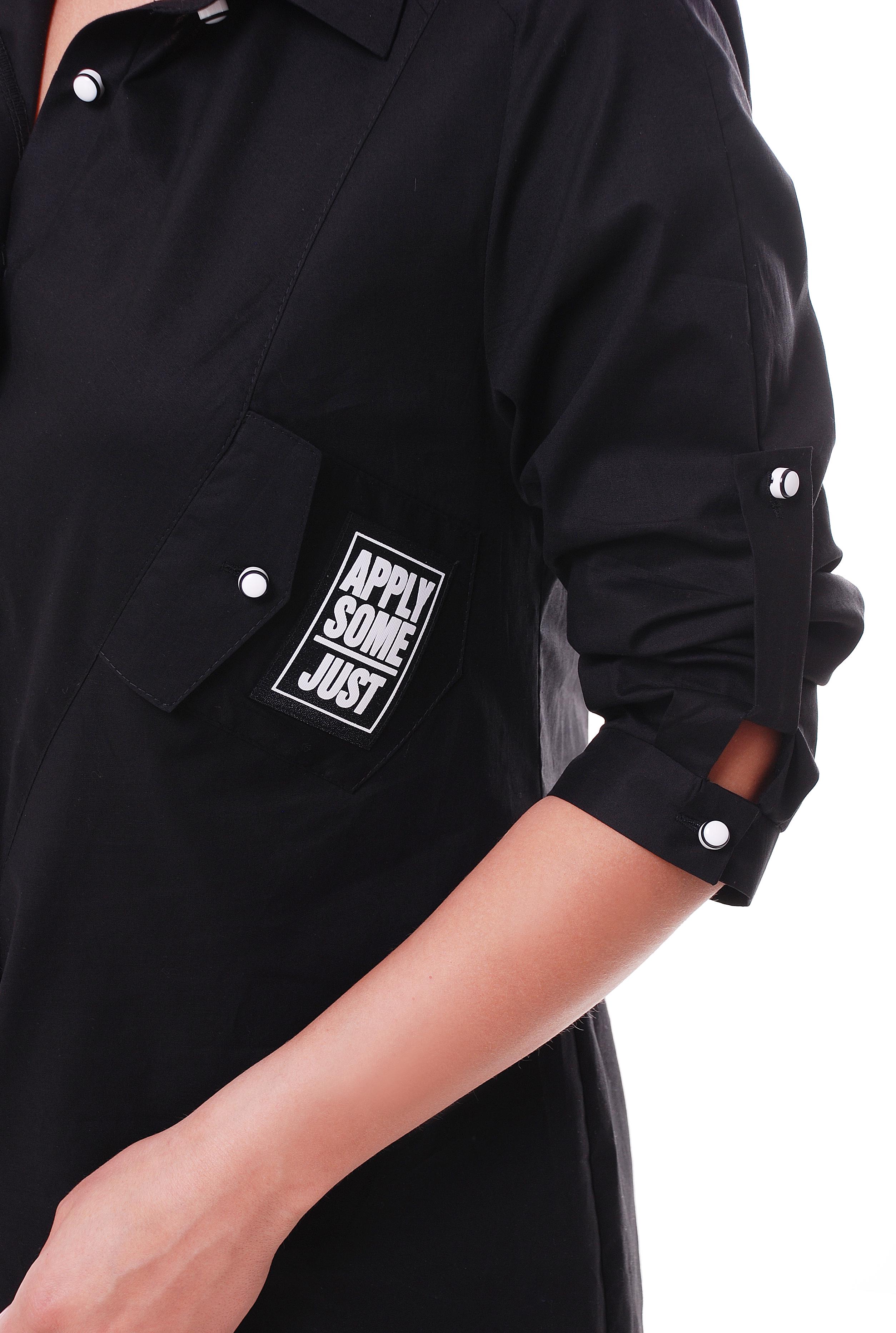 Сорочка VLAVI Стиль р. 54 Чорний (114608-54) - фото 3