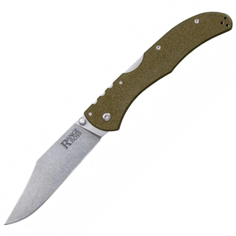 Ніж складаний Cold Steel Range Boss 235 мм Olive (CS-20KR7) Ніж складаний Cold Steel Range Boss 235 мм Olive (CS-20KR7)