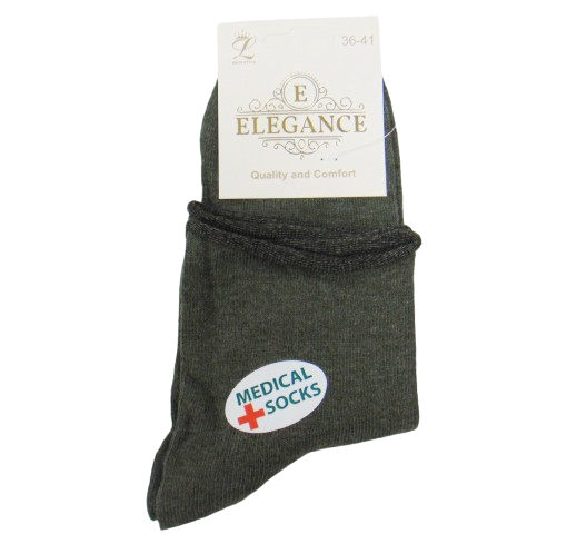 Носки без резинки Elegance р. 36-41 Зеленый (2098497456)