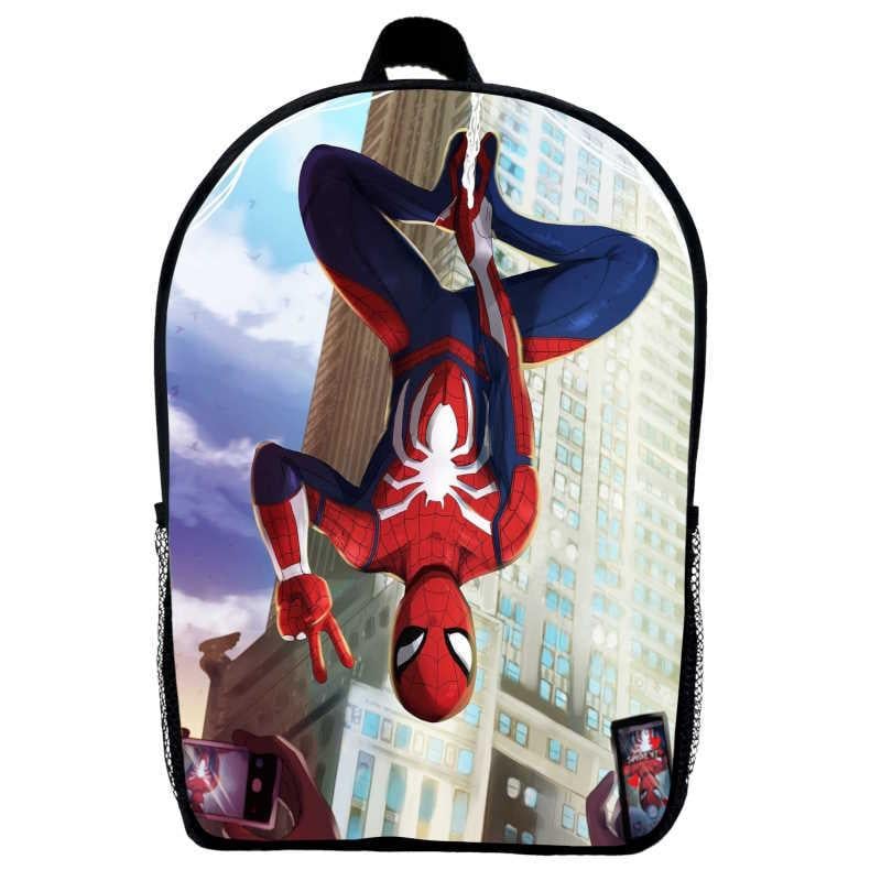 Школьный рюкзак Spider Men 09 39х27х14 см 14 л Черный (2305187696)