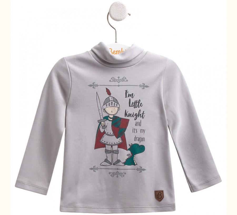 Гольф на мальчика Bembi ГФ 82 р. 86 Серый