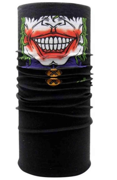 Бафф-маска Клоун 3D Разбойник сквайр трансформер One Size (1881903465)