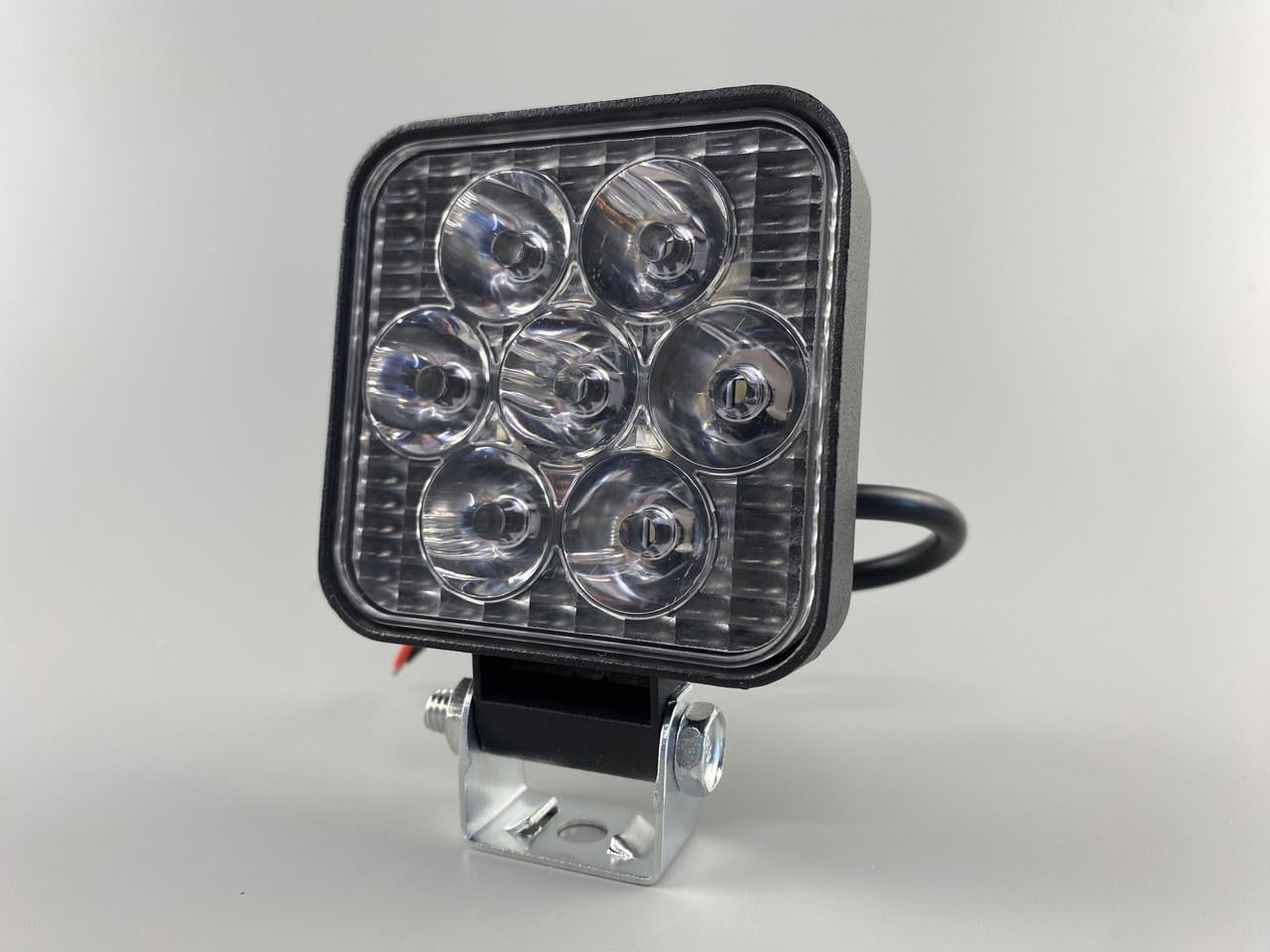 Фара квадратная mini 7Led chip 3030 для наружного применения или под решетку