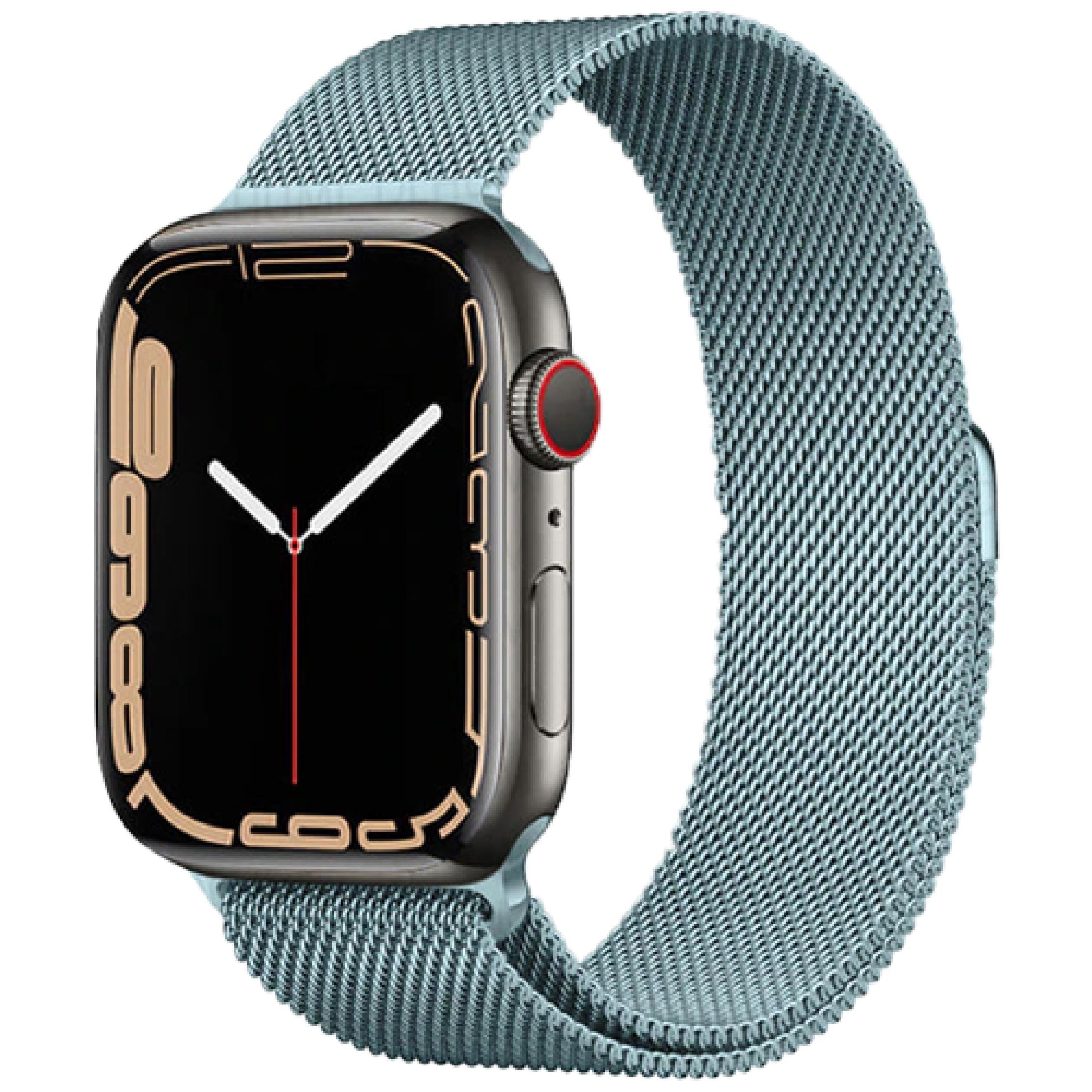 Ремінець Milanese Loop для Apple Watch 42 мм Tourquise (13930597)