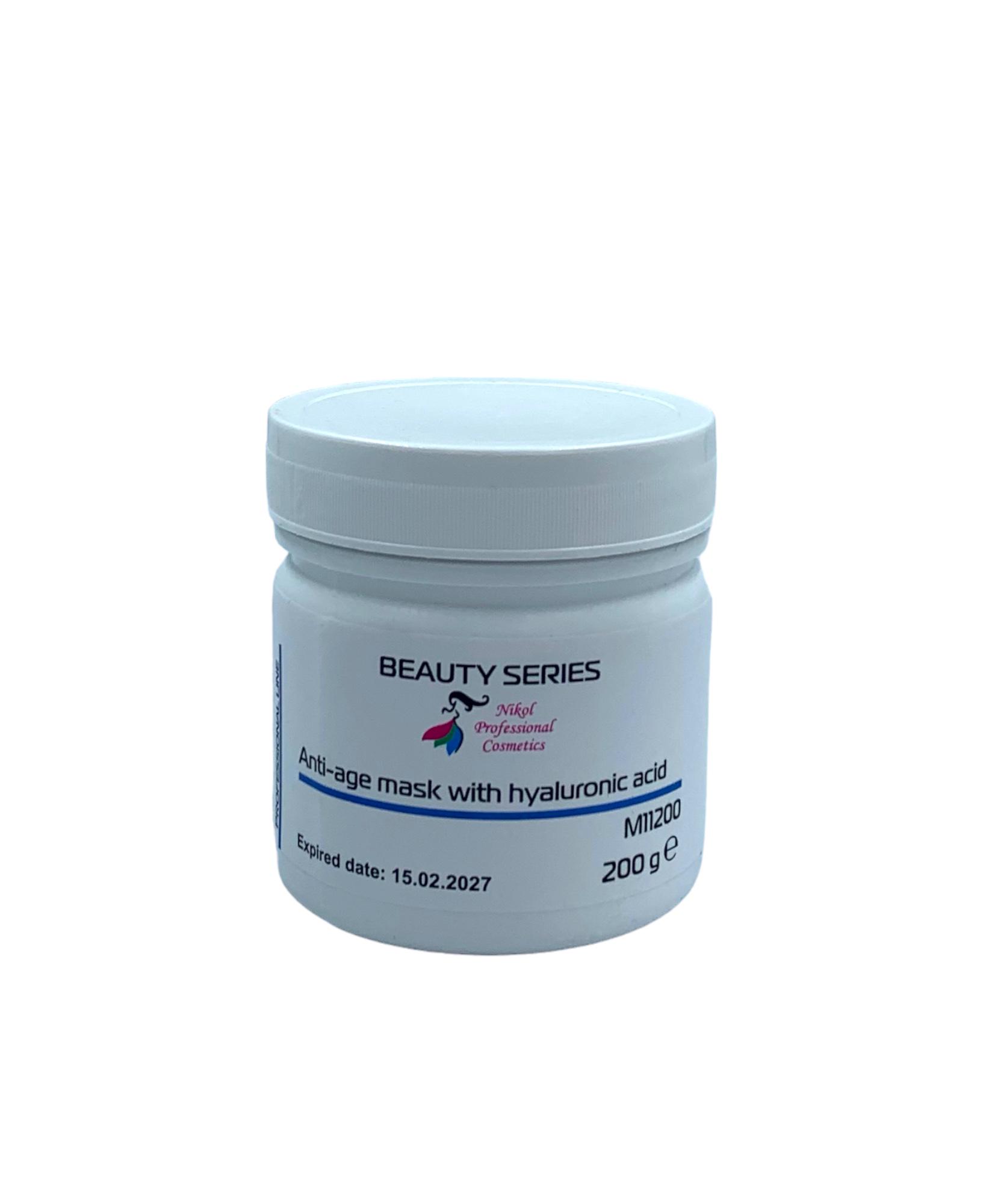 Маска антивікова Nikol Professional Cosmetics з гіалуроновою кислотою (m11200) Маска антивікова Nikol Professional Cosmetics з гіалуроновою кислотою (m11200)