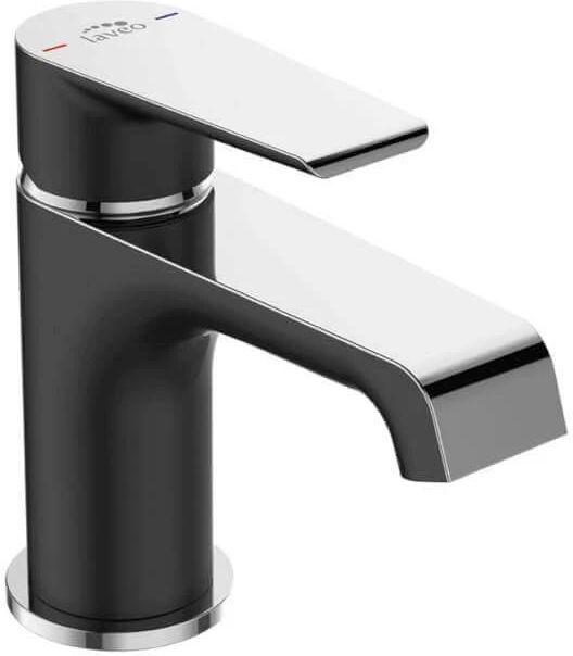 Смеситель для умывальника Laveo Largo Chrom/Black (Bah722D)