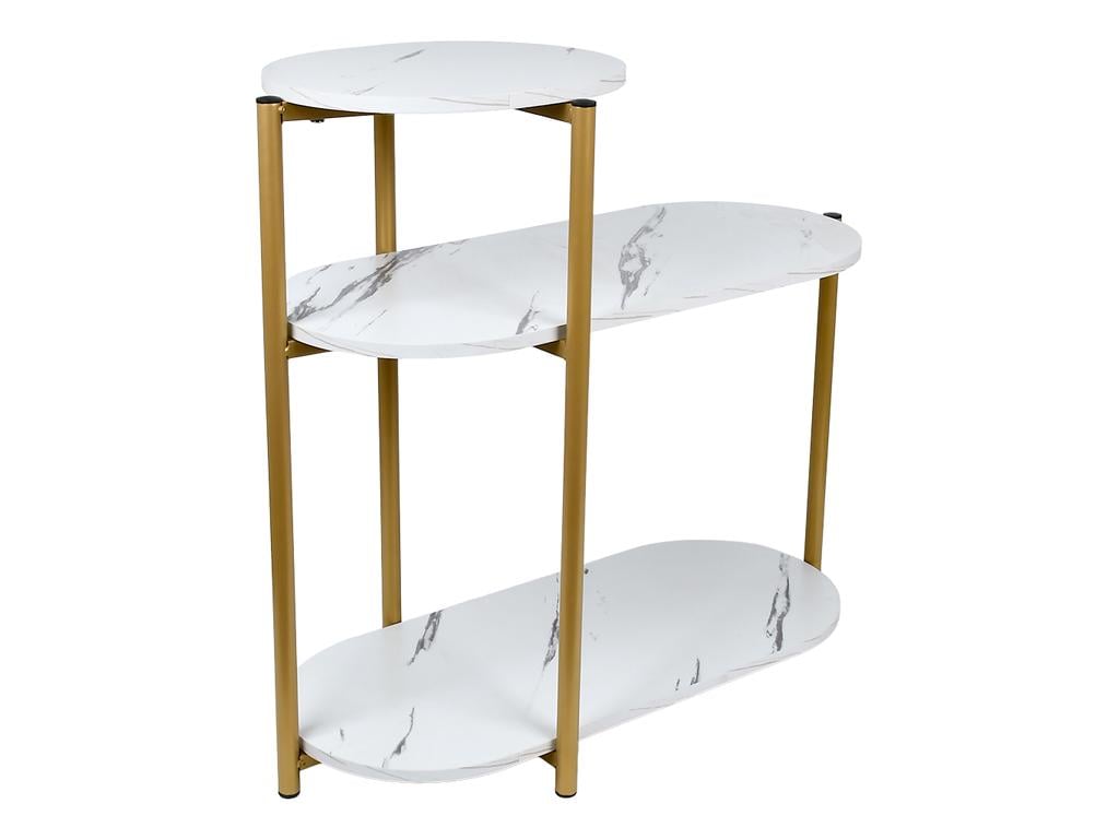 Журнальный столик трехъярусный DASH-5497 65х30х62 см (33065483) Журнальный столик трехъярусный DASH-5497 65х30х62 см (33065483)