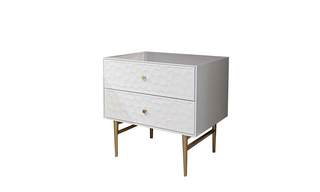 Тумба приліжкова Аляска Білий (452251)