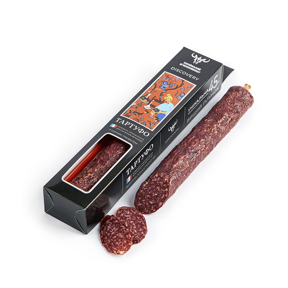 Колбаса сыровяленая Тартуфо высшего сорта Discovery 240 г