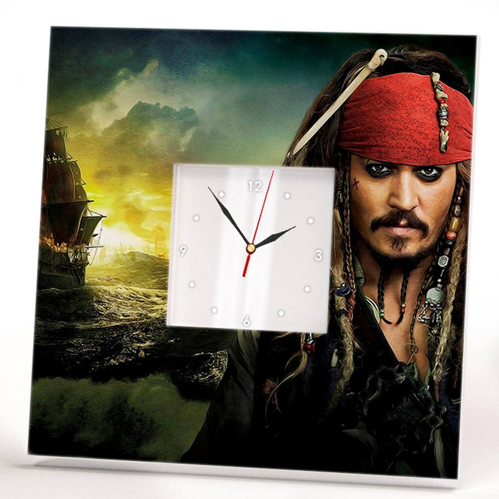 Часы "Пираты Карибского моря" 260x260 мм (C03436)