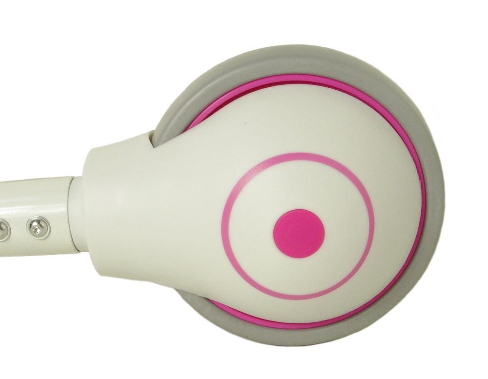 Беговел детский PROFI KIDS М 5461-5 EVA White/Pink - фото 3