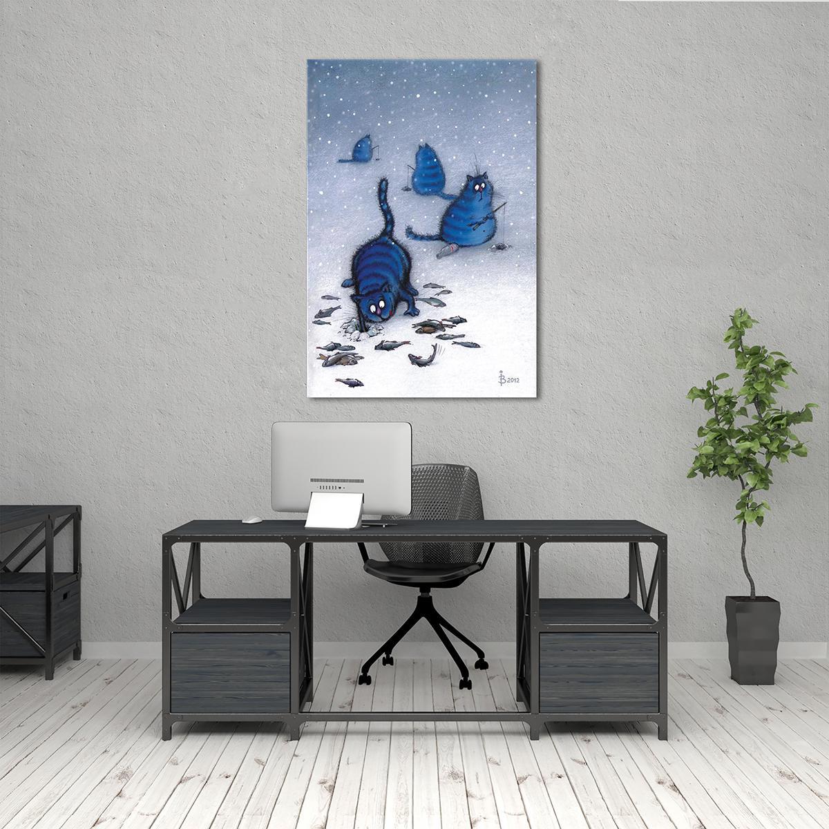 Модульная картина Завистники 1 модуль 80x120 см (_rinaz_2012080453003)