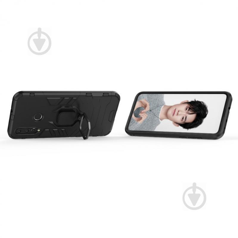 Чехол Ring Armor для Huawei Nova 4 Черный (hub_grkI34779) - фото 5 Чехол Ring Armor для Huawei Nova 4 Черный (hub_grkI34779) - фото 5