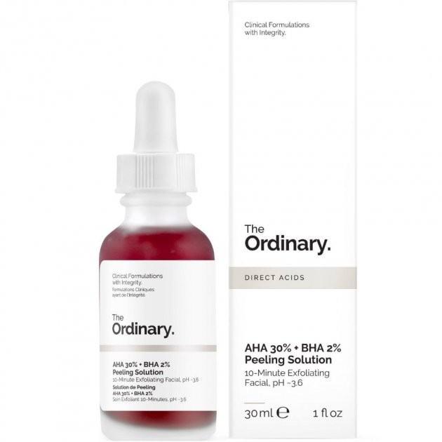 Кислотный пилинг The Ordinary Peeling Solution AHA 30%+BHA 2% 30 мл