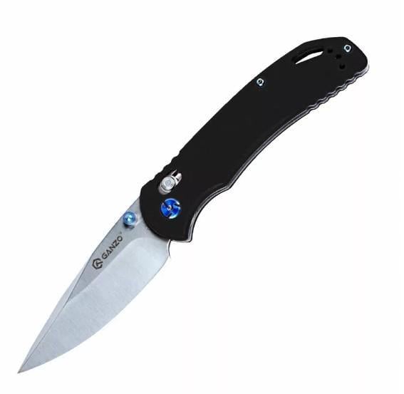 Ніж складаний туристичний туристичний мисливський Axis Lock Ganzo G7531-BK 210 мм Black (551909)