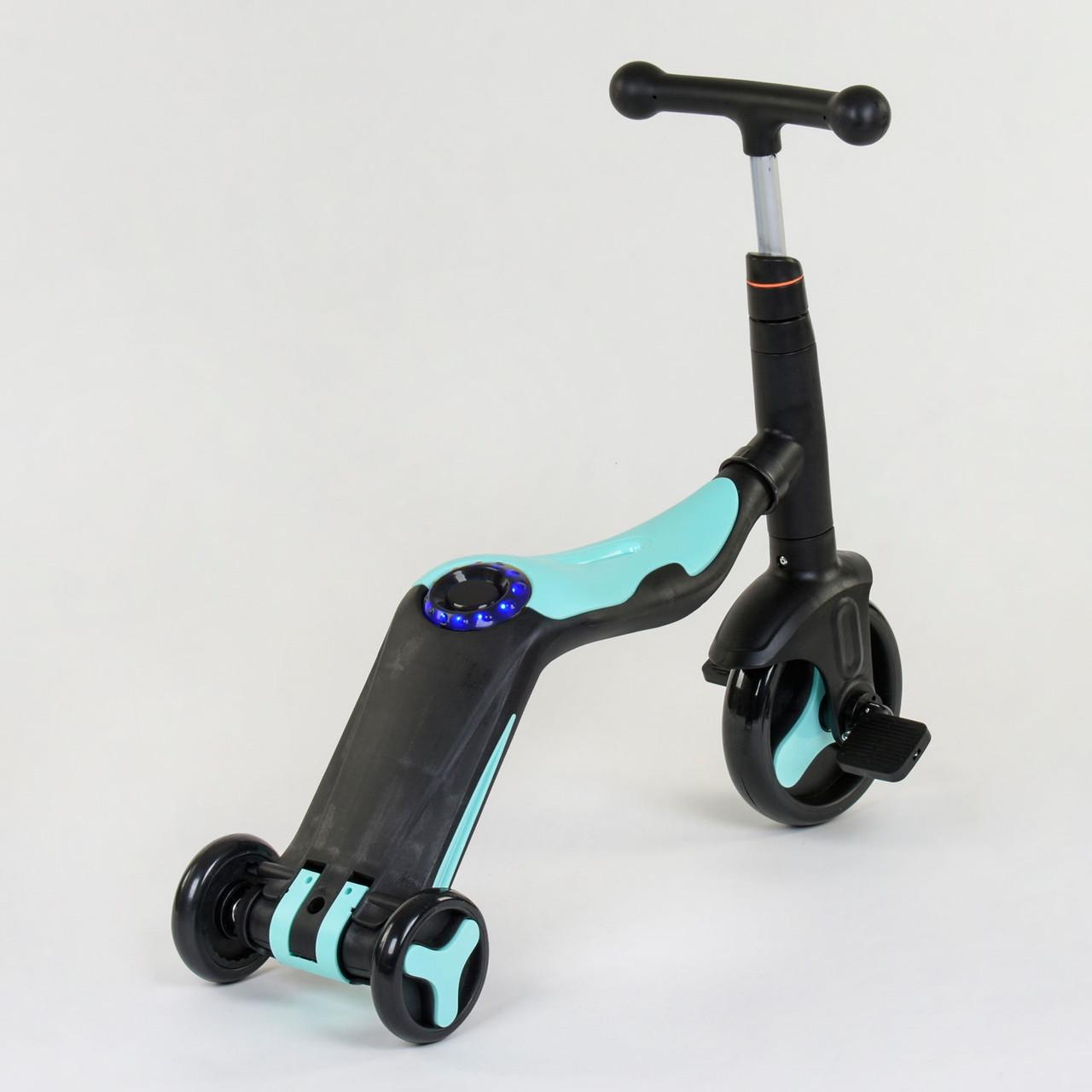 Самокат Best Scooter Jt 20255 3в1 Блакитний (361668)