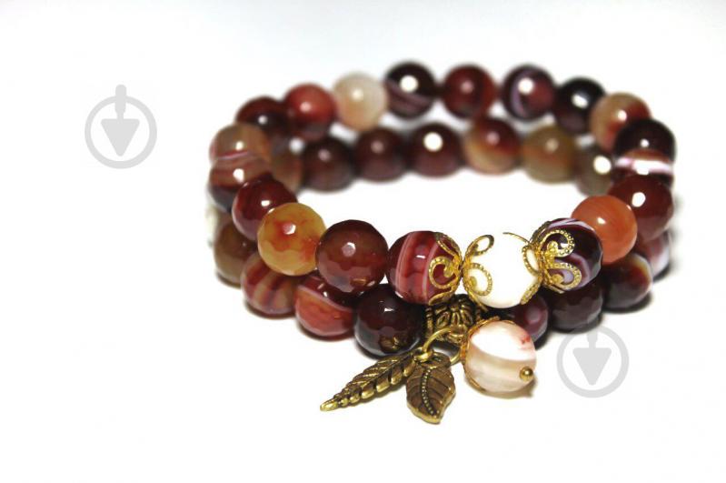 Жіночий браслет набір N1 Агат (955001)