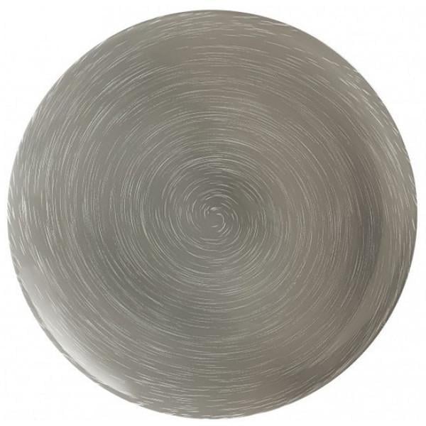 Тарілка десертна Luminarc Stonemania Grey кругла без борту d 20,5 см ударостійке скло (H3547)