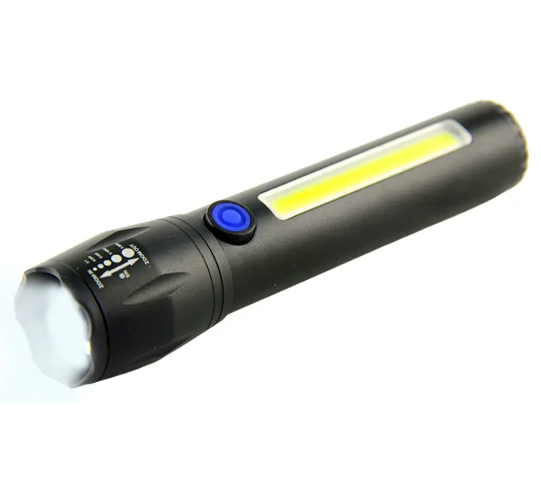 Ручной фонарь аккумуляторный BL-C63 USB Black