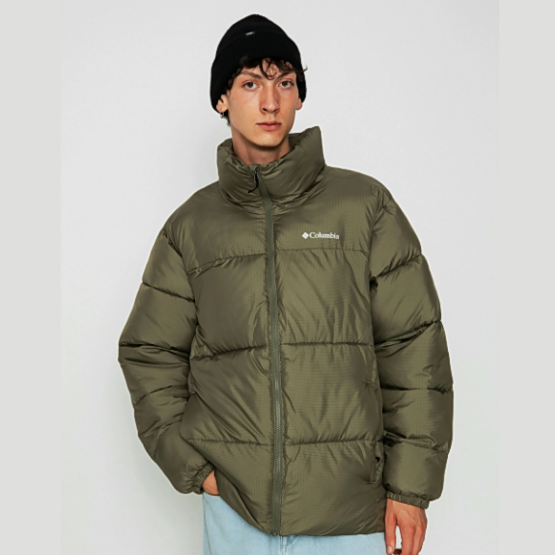 Куртка чоловіча зимова Columbia Puffect II Jacket S Olive - фото 3