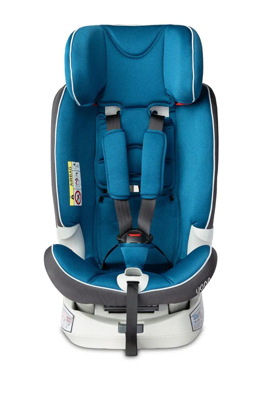 Автокресло детское Caretero Yoga Isofix 0-36 кг 80х46х44 см Синий (119929) - фото 2