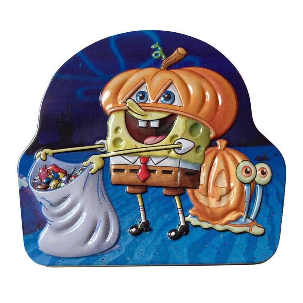 Конфеты кислые SpongeBob Spooky с цитрусовым вкусом 42 г (2351669386)