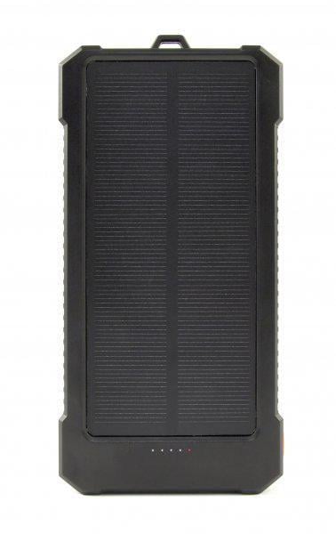 Повербанк Gembird PB10-SOLAR-1 10000 mAh солнечная панель Черный (1713970)