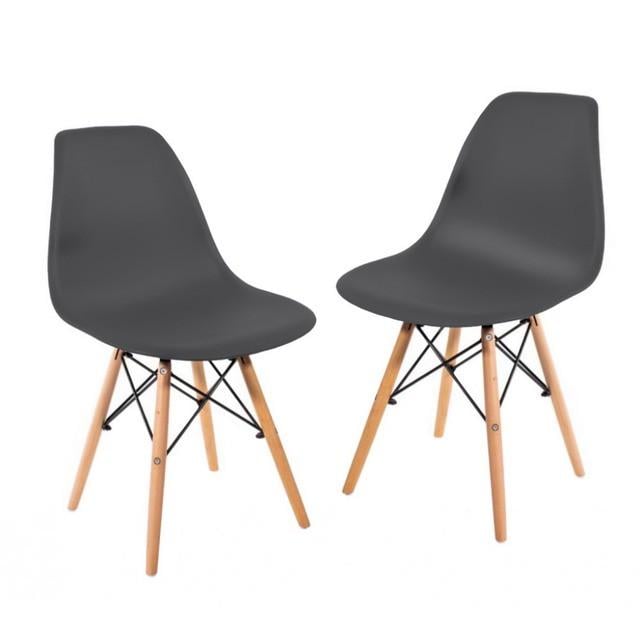 Кресло для кухни на ножках Bonro B-173 FULL KD 2 шт. Серый (2449070402)