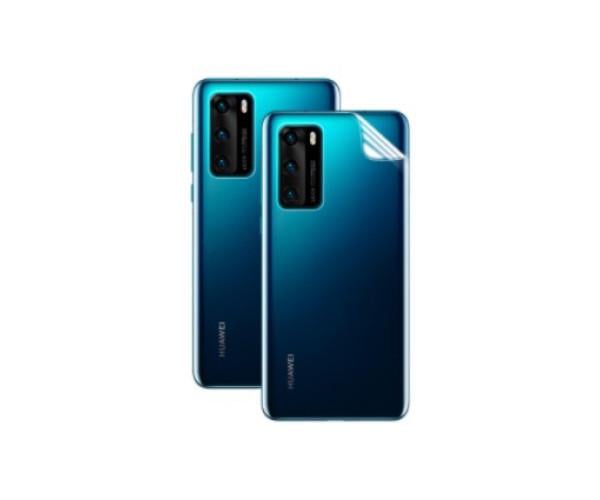Противоударная гидрогелевая пленка Hydrogel Film для Huawei Honor X10 на заднюю панель, Transparent