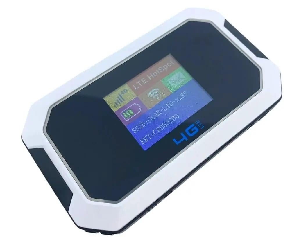 Роутер мобільний 4G OLAX MT80 LTE Cat.4 до 150 Мбіт/с Білий (830947)