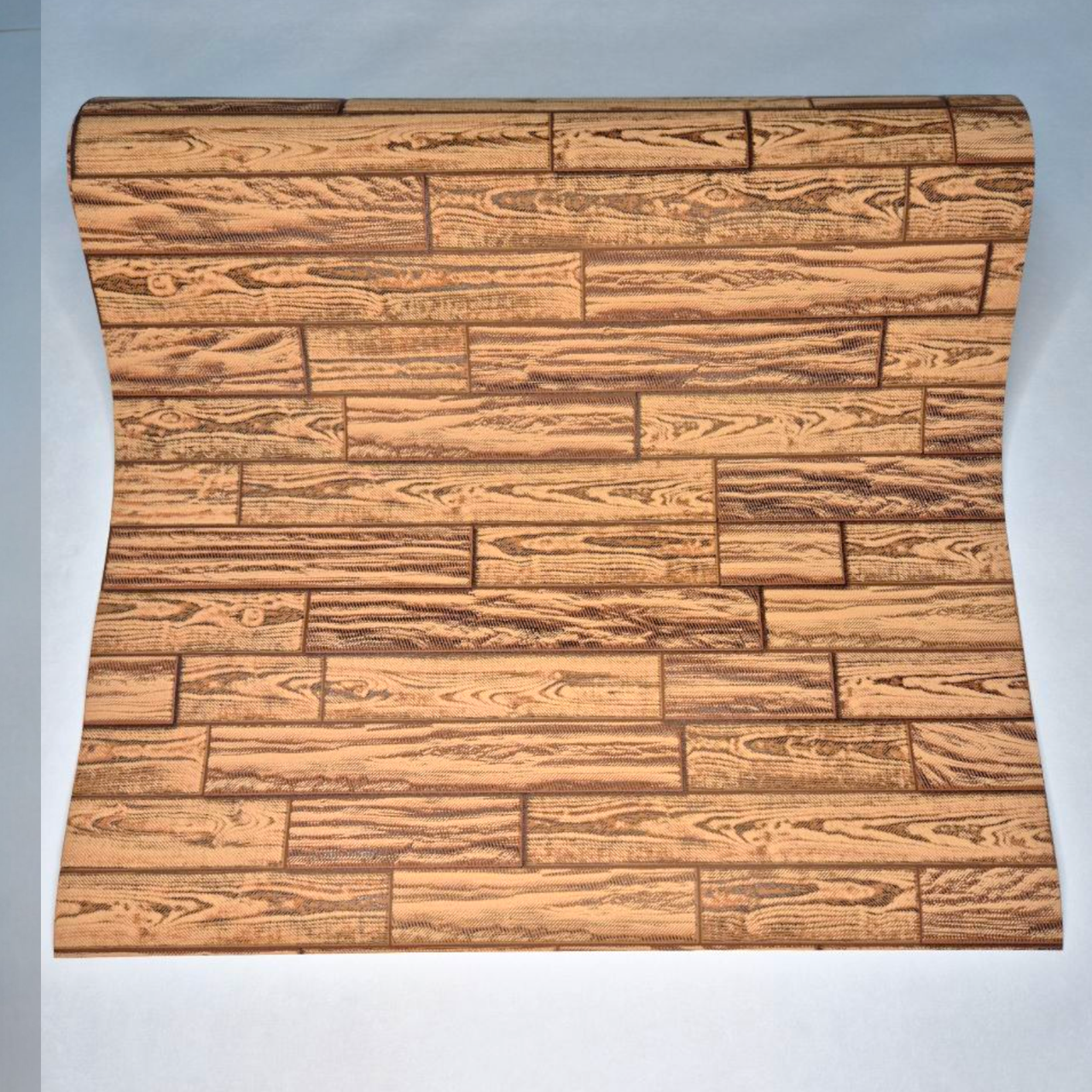 Обои виниловые Славянские обои 9419-05 под кирпич для кухни/коридора/гостиной/спальни 10,05x0,53 м Коричневый (2526197386) - фото 4