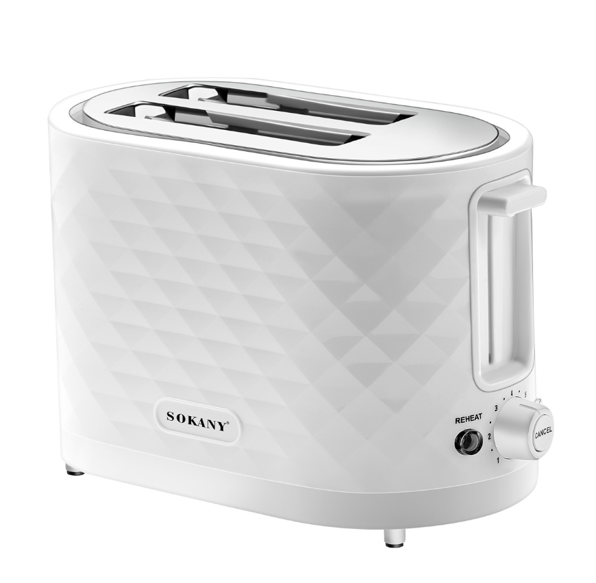 Тостер Sokany SK-08111 750 Вт 6 режимов поджаривания (45452-SK-08111_507) Тостер Sokany SK-08111 750 Вт 6 режимов поджаривания (45452-SK-08111_507)